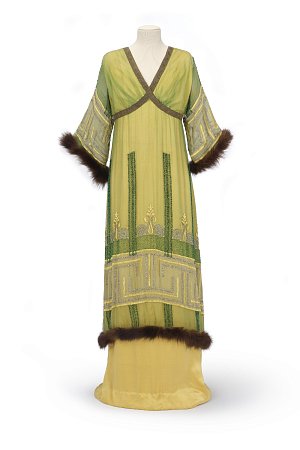 Paul Poiret — Robe du soir Mosaïque Paris, vers 1908 